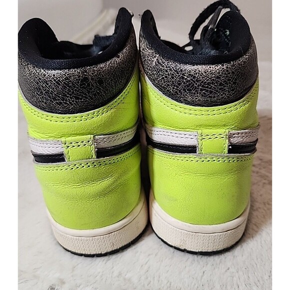 Nike Air Jordan Mens Shoes Sneakers Jordan 1 High Og Visionaries‎ Volt US Size 7